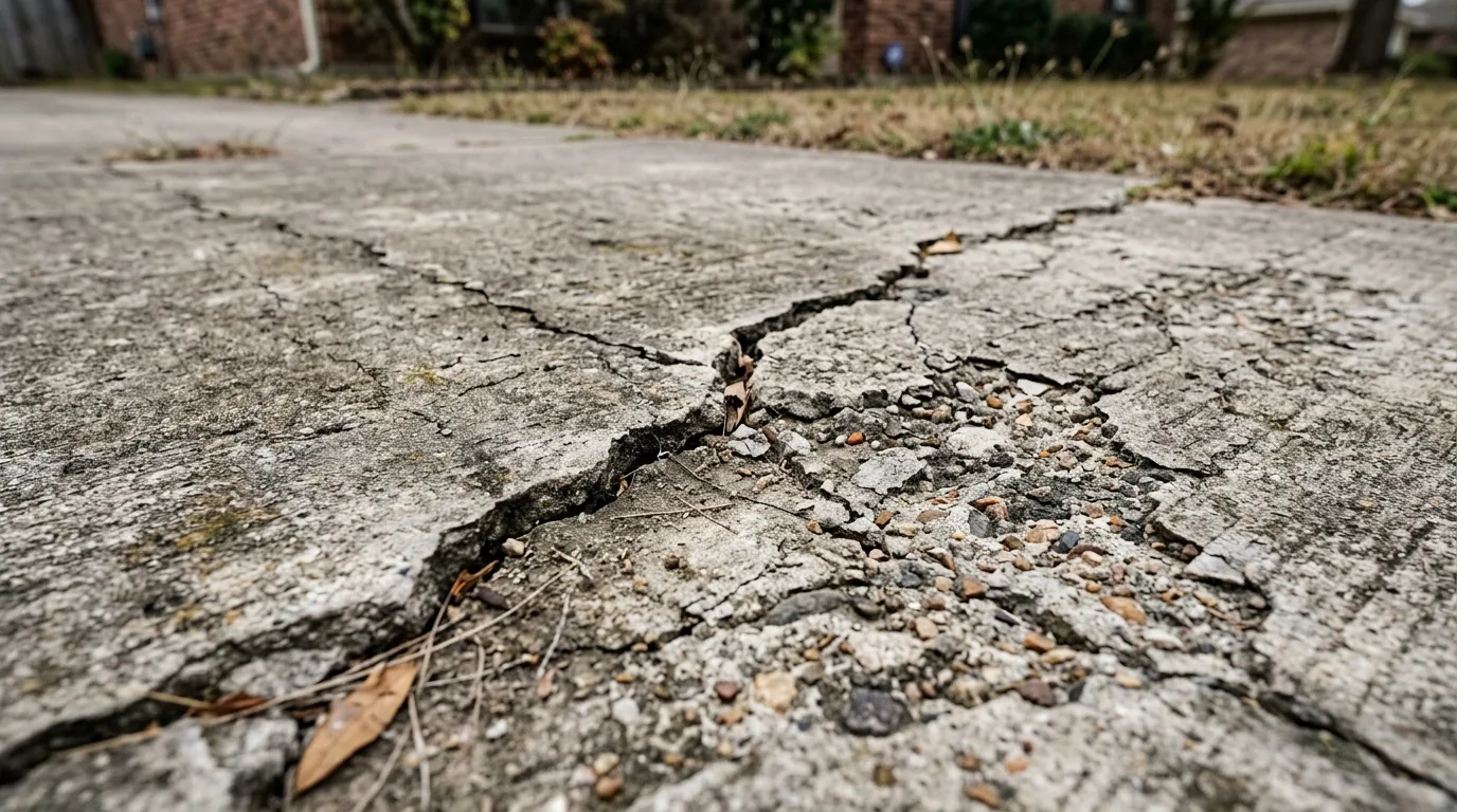 Top 5 Concrete Repair Signs for Benbrook Homeowners